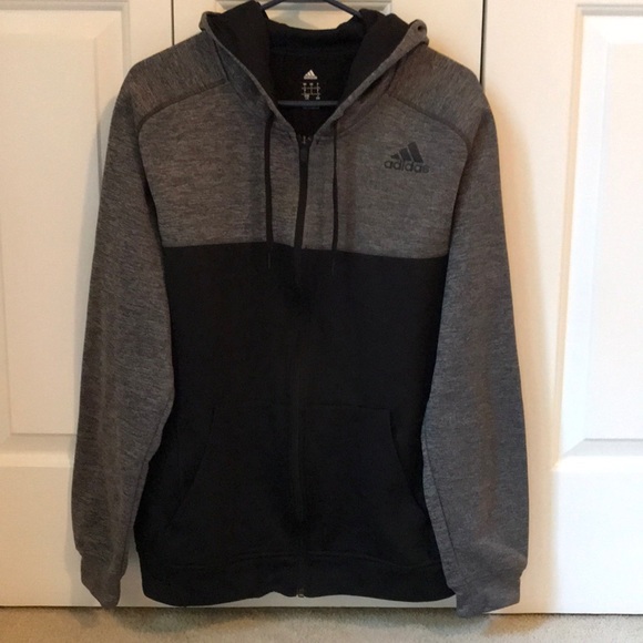 adidas Other - **HP!** Adidas zip up climawarm hooded sweatshirt